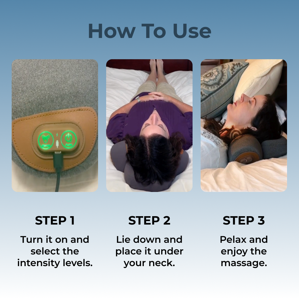 3-in-1 Neck Massage Pillow